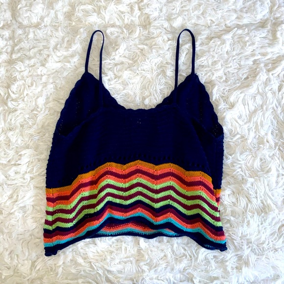 {MOSSIMO} Hand Knit Crop Top! - Picture 3 of 4